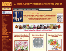 Tablet Screenshot of jmcutlery.com